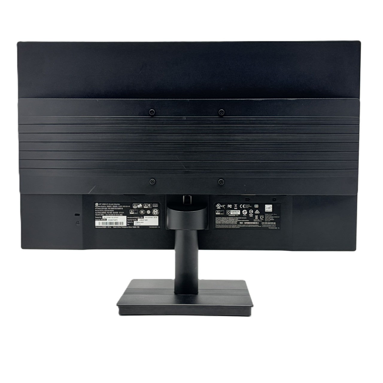 【中古モニター】21インチ メーカー HP 型番 V220 入力端子 D-Sub DVI  解像度 1920x1080 Aランク 中古 液晶 モニター PC ディスプレイ