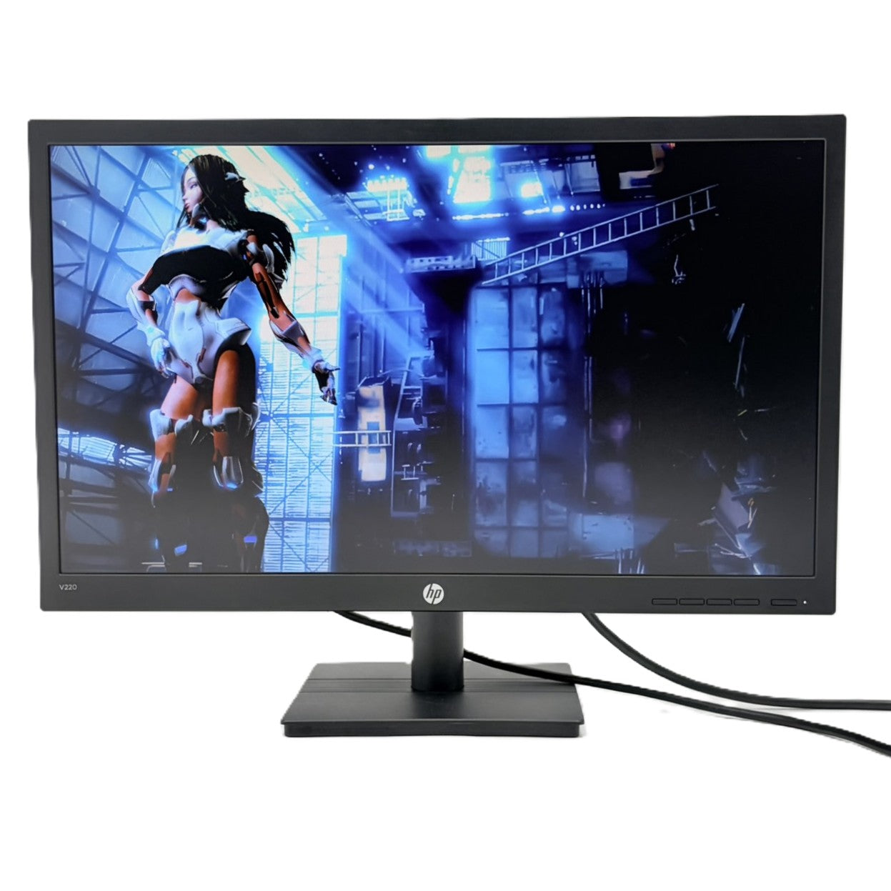 【中古モニター】21インチ メーカー HP 型番 V220 入力端子 D-Sub DVI  解像度 1920x1080 Bランク 中古 液晶 モニター PC ディスプレイ