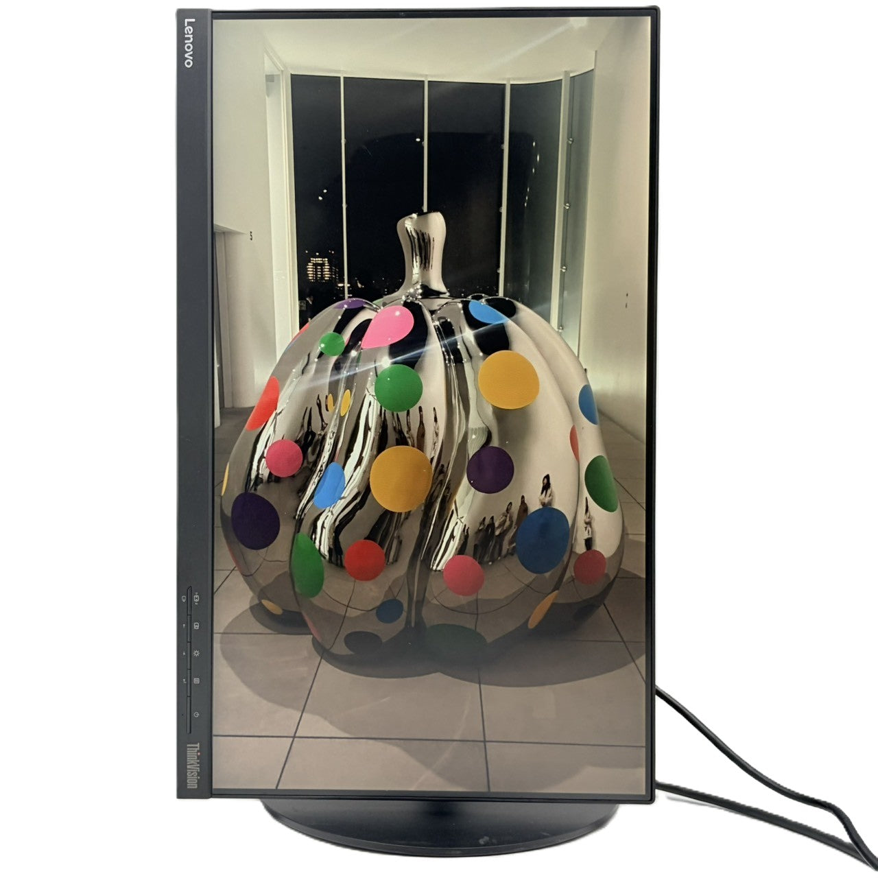 【中古モニター】23インチ メーカー Lenovo 型番 61AB-MAR1-WW 入力端子D-Sub HDMI Displayport 解像度 1920x1080 Aランク 中古 液晶 モニター PC ディスプレイ