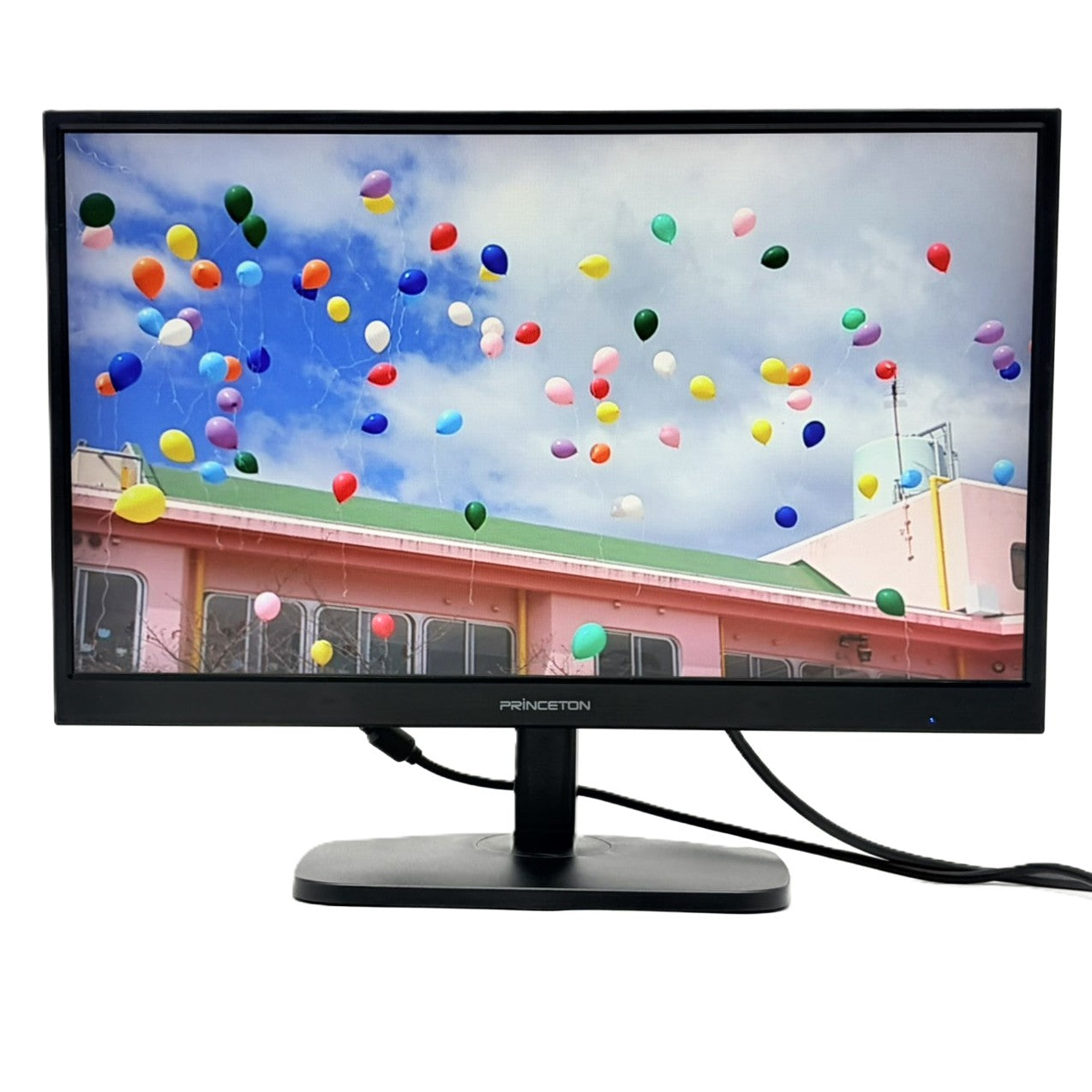 【中古モニター】21.5インチ メーカー PRINCETON 型番 PTFBDE-22W 入力端子 HDMI D-Sub DVI 解像度 1920x1080 Aランク 中古 液晶 モニター PC ディスプレイ