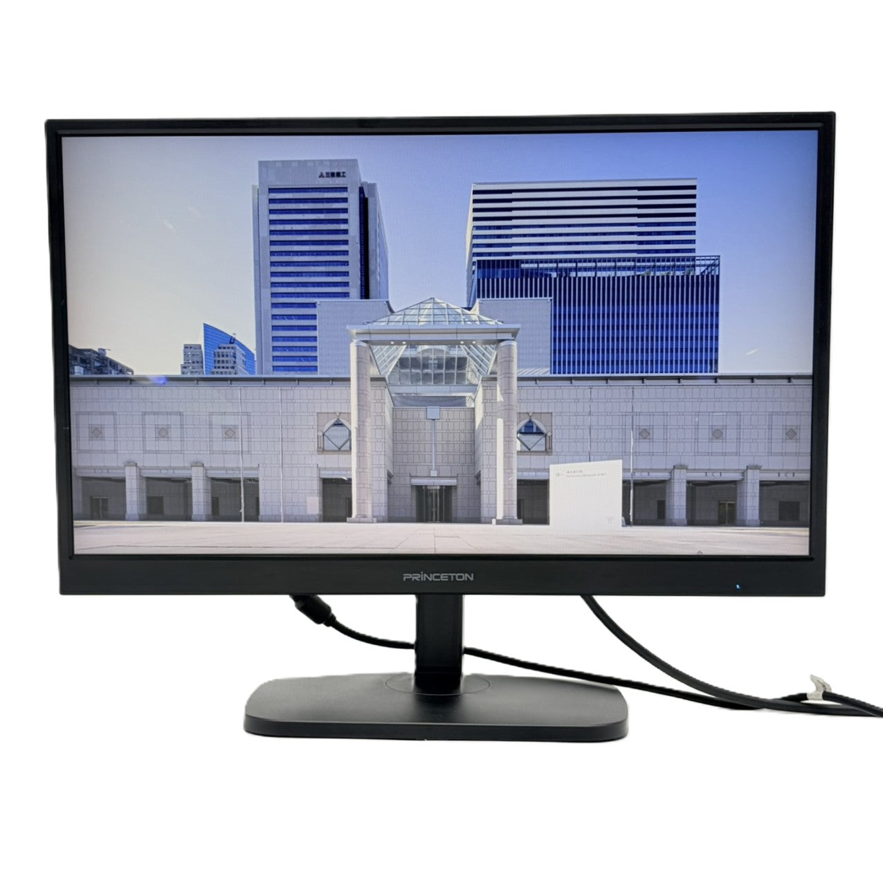 【中古モニター】21.5インチ メーカー PRINCETON 型番 PTFBDE-22W 入力端子 HDMI D-Sub DVI 解像度 1920x1080 Cランク 中古 液晶 モニター PC ディスプレイ