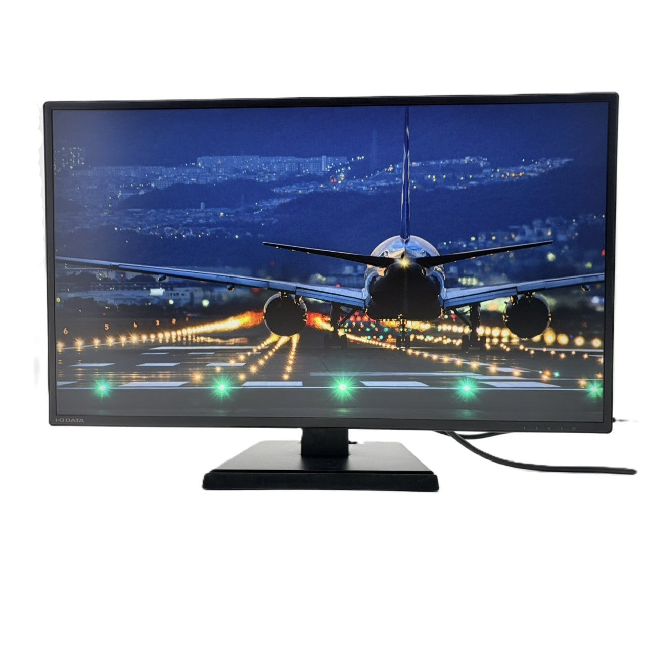 【中古モニター】27インチ メーカー I-ODATA 型番 LCD-AH271EDB 入力端子 HDMI D-Sub 解像度 1920x1080 Aランク 中古 液晶 モニター PC ディスプレイ