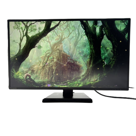 【中古モニター】27インチ メーカー I-ODATA 型番 LCD-AH271EDB 入力端子 HDMI D-Sub 解像度 1920x1080 Cランク 中古 液晶 モニター PC ディスプレイ