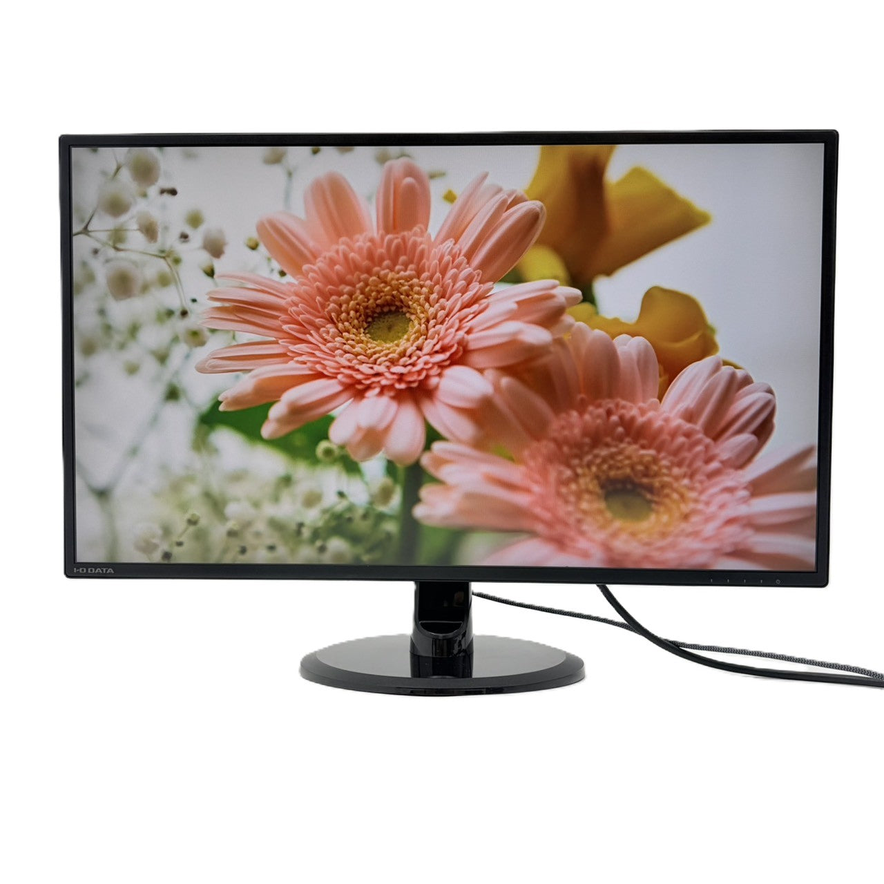 【中古モニター】27インチ メーカー I-ODATA 型番LCD-MQ271XDB 入力端子 HDMI Displayport 解像度 2560x1440 Cランク 中古 液晶 モニター PC ディスプレイ