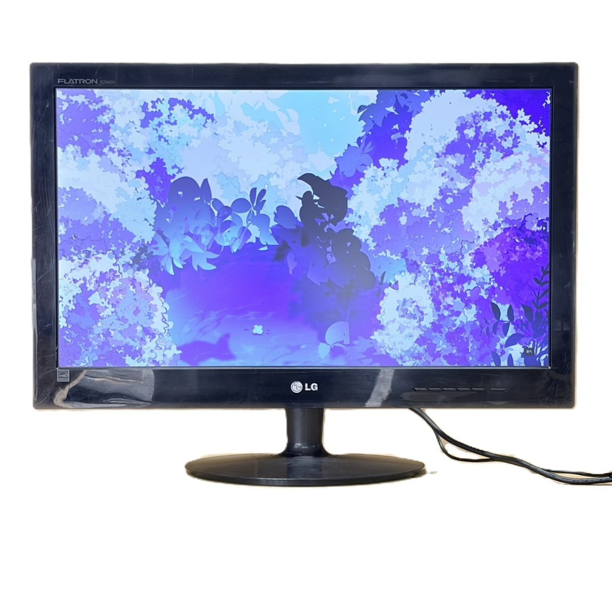 【中古モニター】23インチ メーカー LG 型番 E2340V-PN 入力端子 HDMI D-Sub DVI 解像度 1920x1080 Cランク 中古 液晶 モニター PC ディスプレイ