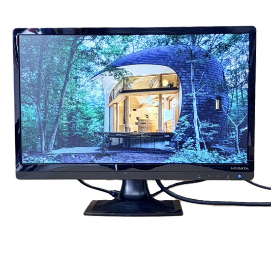 【中古モニター】21.5インチ メーカー I-ODATA 型番 LCD-MF225XBR-A 入力端子 D-Sub DVI HDMI 解像度 1920x1080 Cランク 中古 液晶 モニター PC ディスプレイ