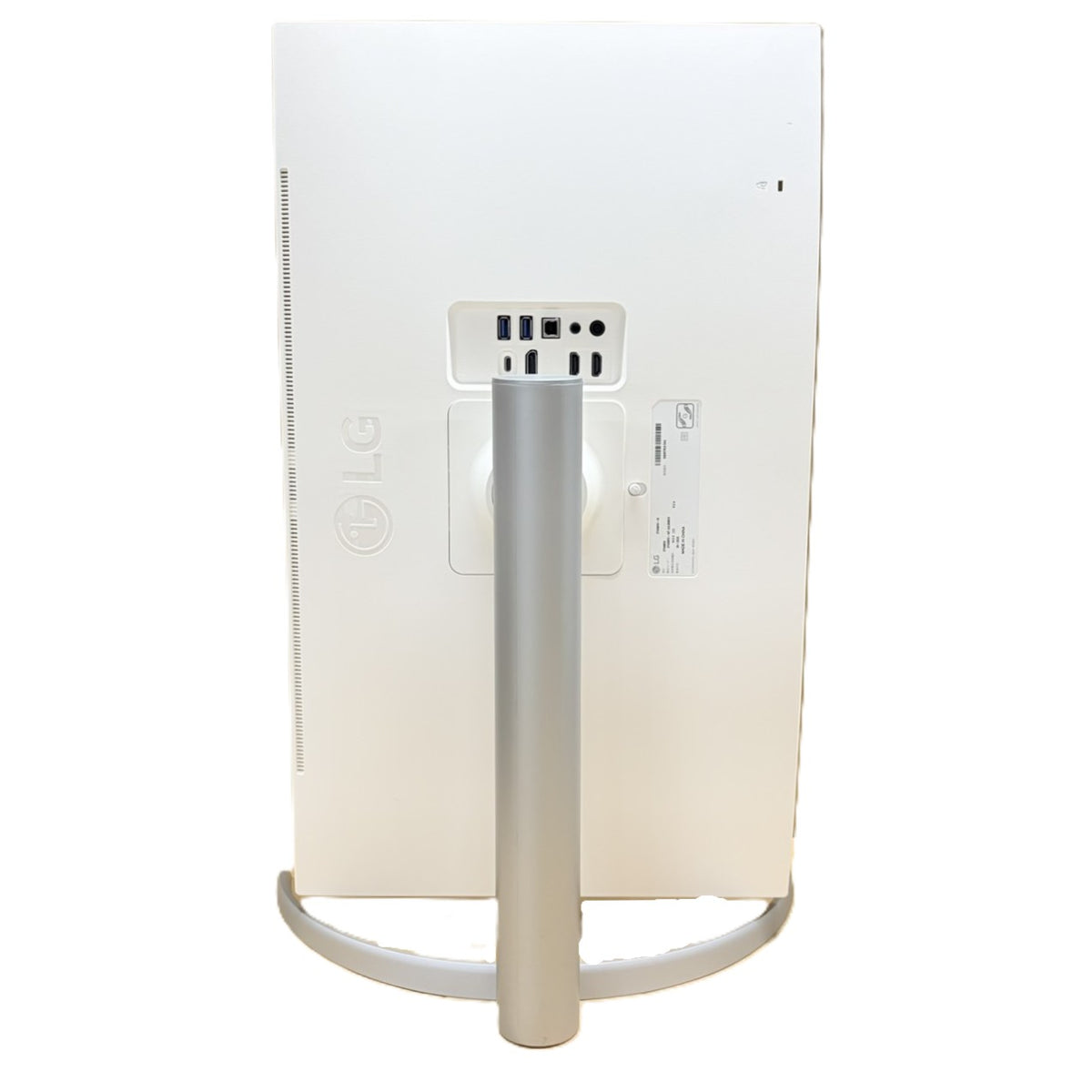【中古モニター】27インチ メーカー LG 型番 27UQ850-W 入力端子 HDMI DisplayPort 解像度 3840x2160 Cランク 中古 液晶 モニター PC ディスプレイ
