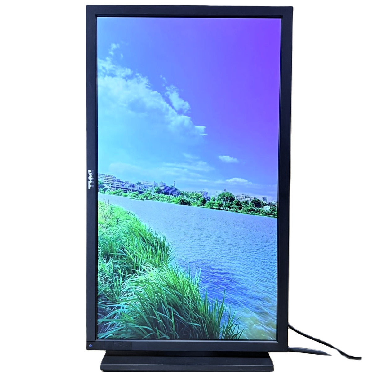 【中古モニター】24インチ メーカー DELL 型番 P2411H 入力端子 D-Sub DVI 解像度 1920x1080 Cランク 中古 液晶 モニター PC ディスプレイ