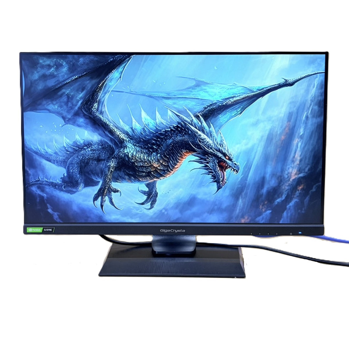 【中古モニター】23.8インチ メーカー I-ODATA 型番 LCD-GC243HXDB 入力端子 HDMI Displayport 解像度 1920x1080 Cランク 中古 液晶 モニター PC ディスプレイ