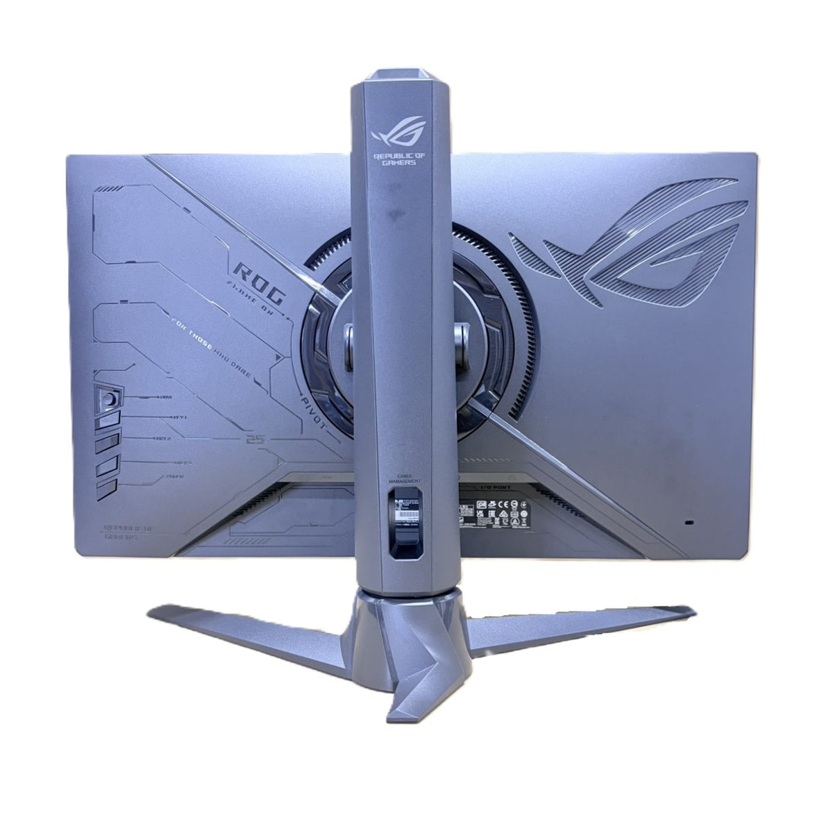 【中古モニター】24.5インチ メーカー ASUS 型番 XG256 入力端子 HDMI DisplayPort 解像度 1920×1080 Bランク 中古 液晶 モニター PC ディスプレイ