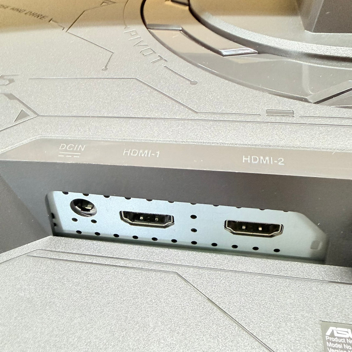 【中古モニター】24.5インチ メーカー ASUS 型番 XG256 入力端子 HDMI DisplayPort 解像度 1920×1080 Bランク 中古 液晶 モニター PC ディスプレイ