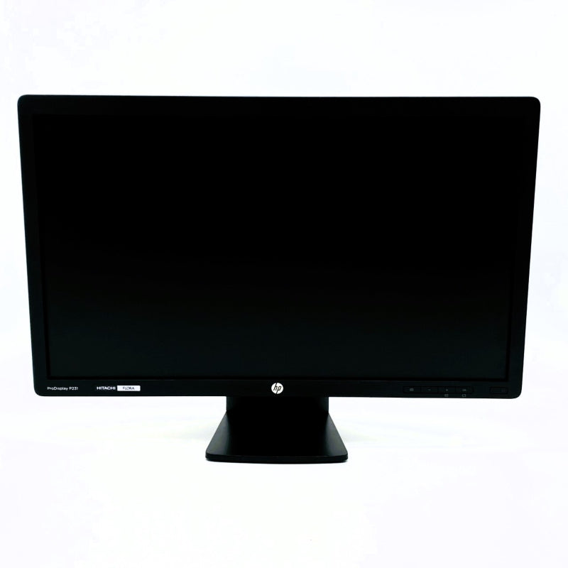 【中古モニター】23インチ メーカー HP 型番 P231 入力端子 D-Sub DVI DisplayPort 解像度 1920x1080 中古  液晶 モニター PC ディスプレイ