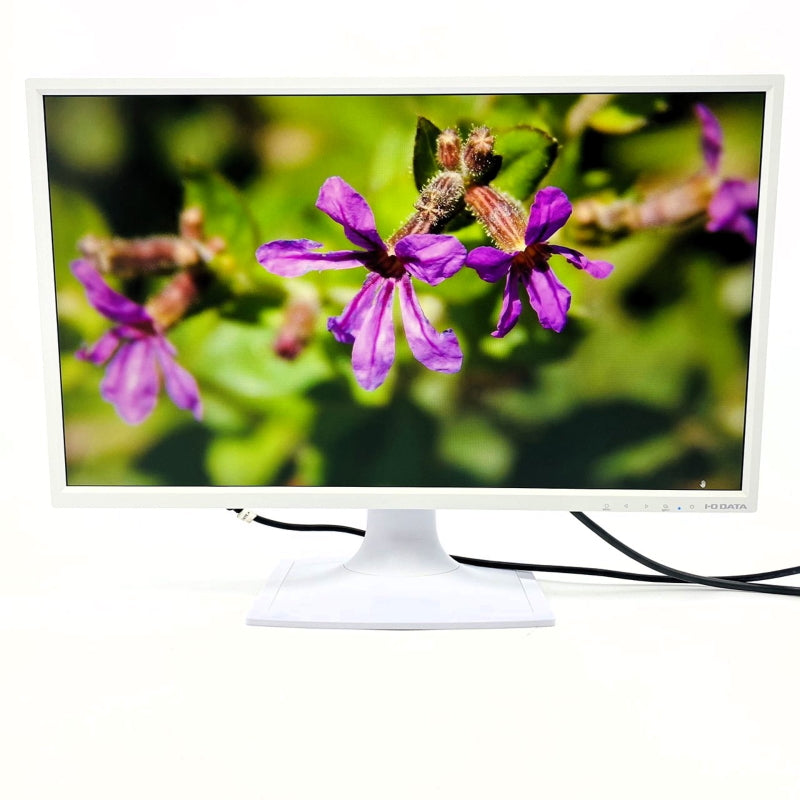 【中古モニター】23.8インチ メーカー I-ODATA 型番 MF244EDSW 入力端子 D-Sub DVI HDMI 解像度 1920x1080 中古 液晶 モニター PC ディスプレイ