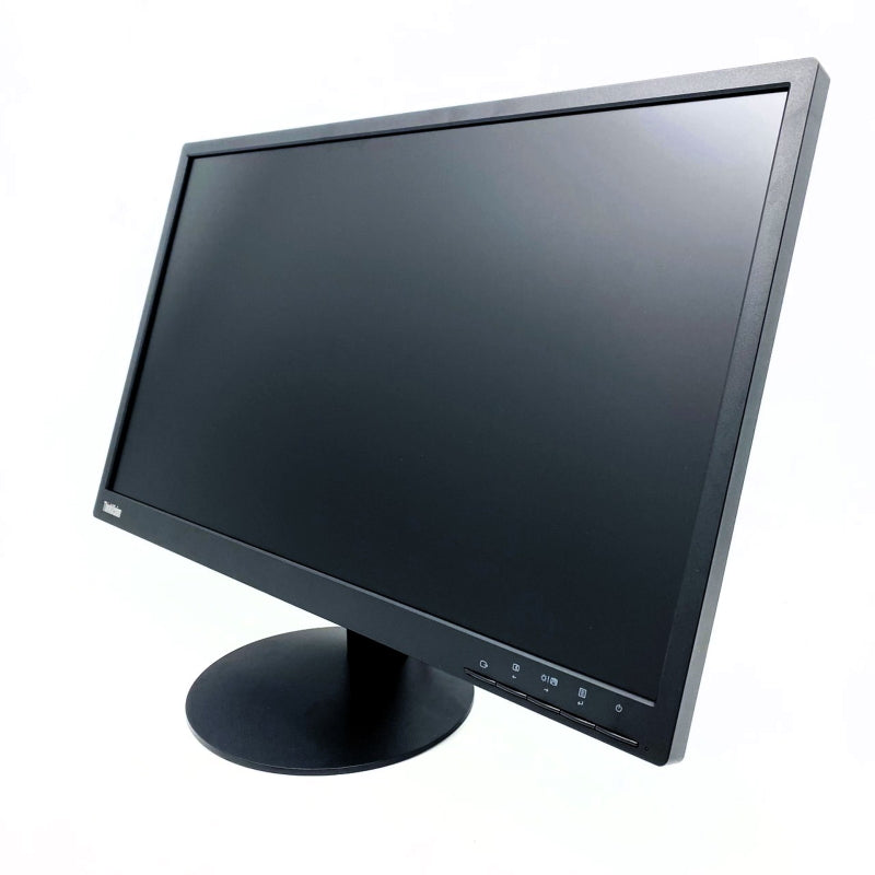 【中古モニター】23.8インチ メーカー Lenovo 型番 61B7-JAR6-WW 入力端子 D-Sub DisplayPort 解像度  1920x1080 中古 液晶 モニター PC ディスプレイ