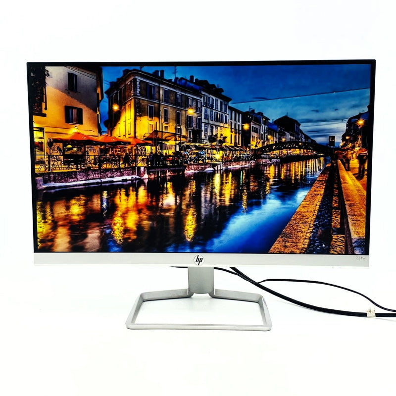 【中古モニター】21.5インチ メーカー HP 型番 22fw 入力端子 HDMI D-Sub 解像度 1920x1080 中古 液晶 モニター PC ディスプレイ