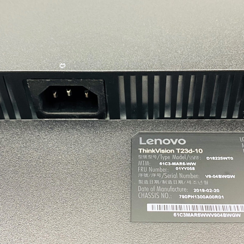 中古モニター】22.5インチ メーカー Lenovo 型番 61C3-MAR6-WW 入力端子 HDMI D-sub DisplayPor – モニタヤ