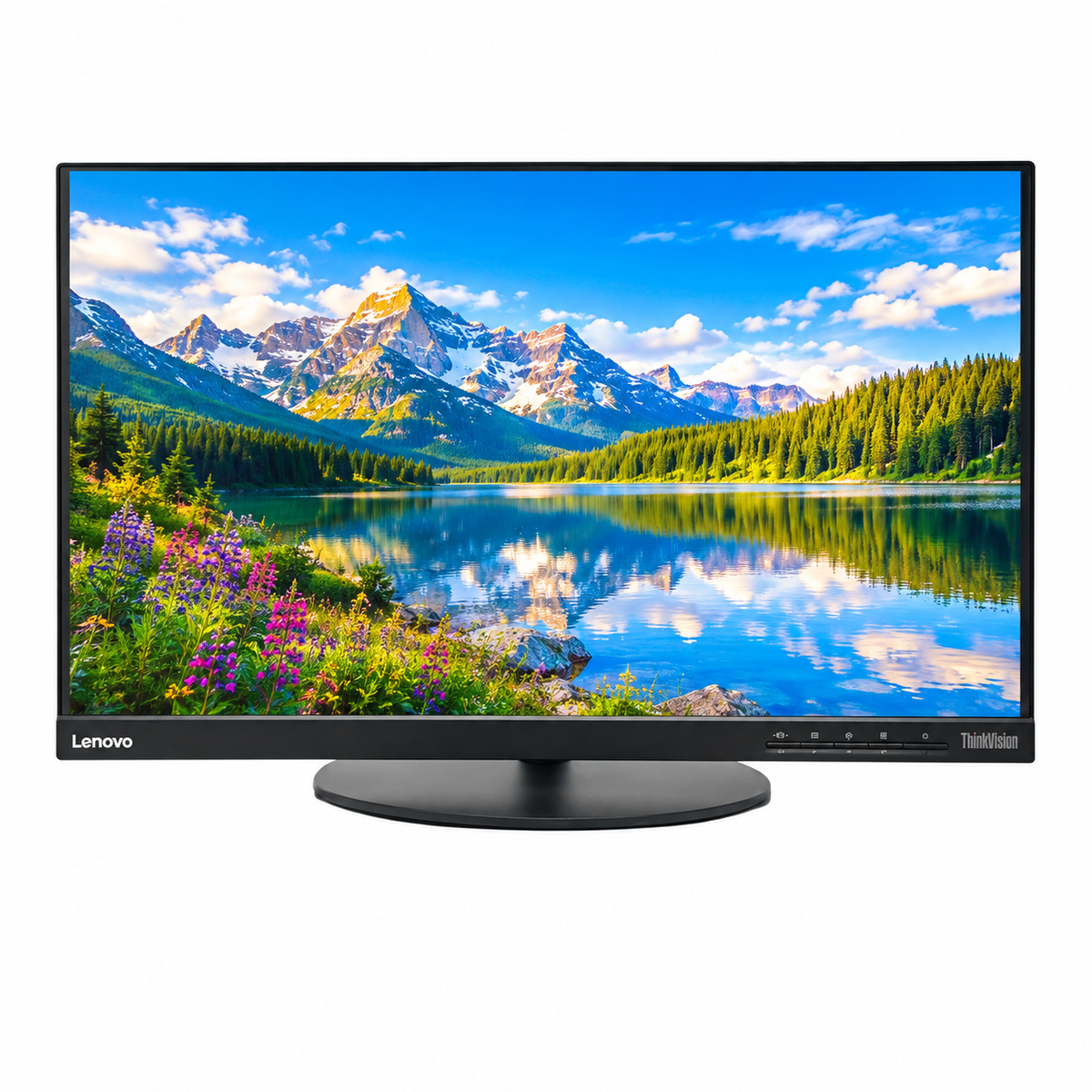 【中古モニター】23インチ メーカー Lenovo 型番 61AB-MAR1-WW 入力端子D-Sub HDMI Displayport 解像度 1920x1080 Bランク 中古 液晶 モニター PC ディスプレイ