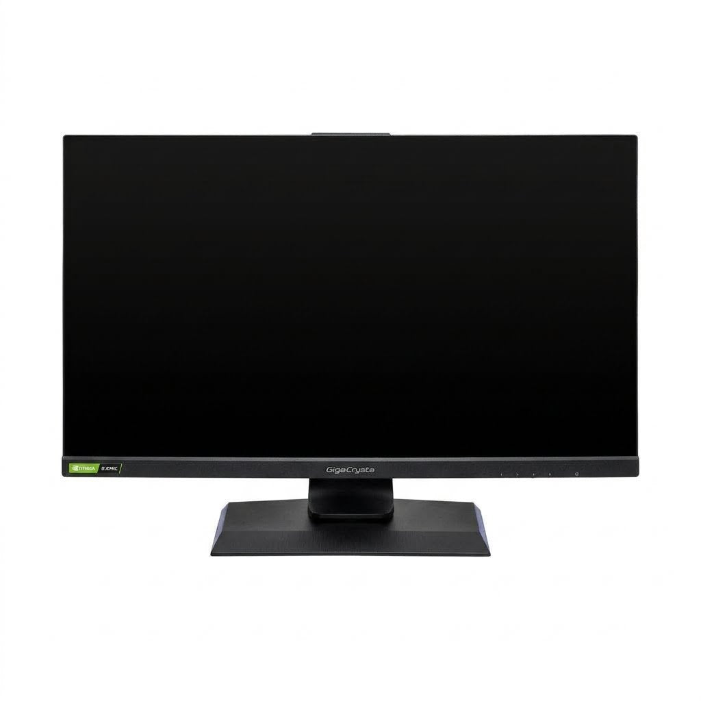 【中古モニター】23.8インチ メーカー I-ODATA 型番 LCD-GC243HXDB 入力端子 HDMI Displayport 解像度 1920x1080 Cランク 中古 液晶 モニター PC ディスプレイ